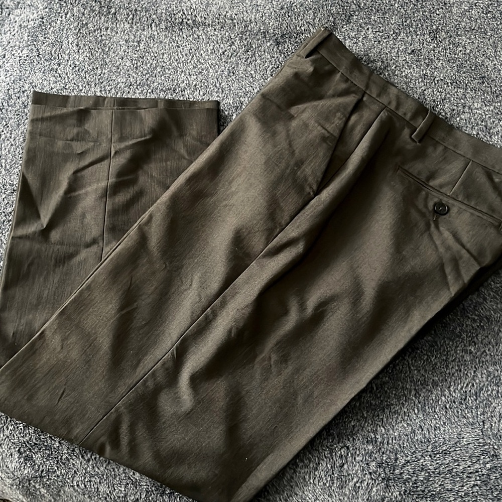 Calvin Klein charcoal grey slacks